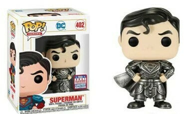 Funko POP! Superman Black Suit Imperial Palace DC #402 [Fall Convention Exclusive]