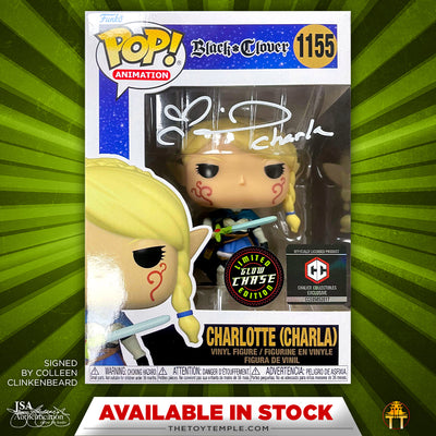 Funko POP! Charlotte (Charla) Black Clover #1155 [Autographed CHASE]
