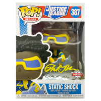 Funko POP! Static Shock Justice League #387 Special Edition [Autographed]