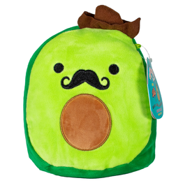 Squishmallow 7" Austin the Avocado Cowboy with Mustache Super Soft Mochi Squishy Plush Toy