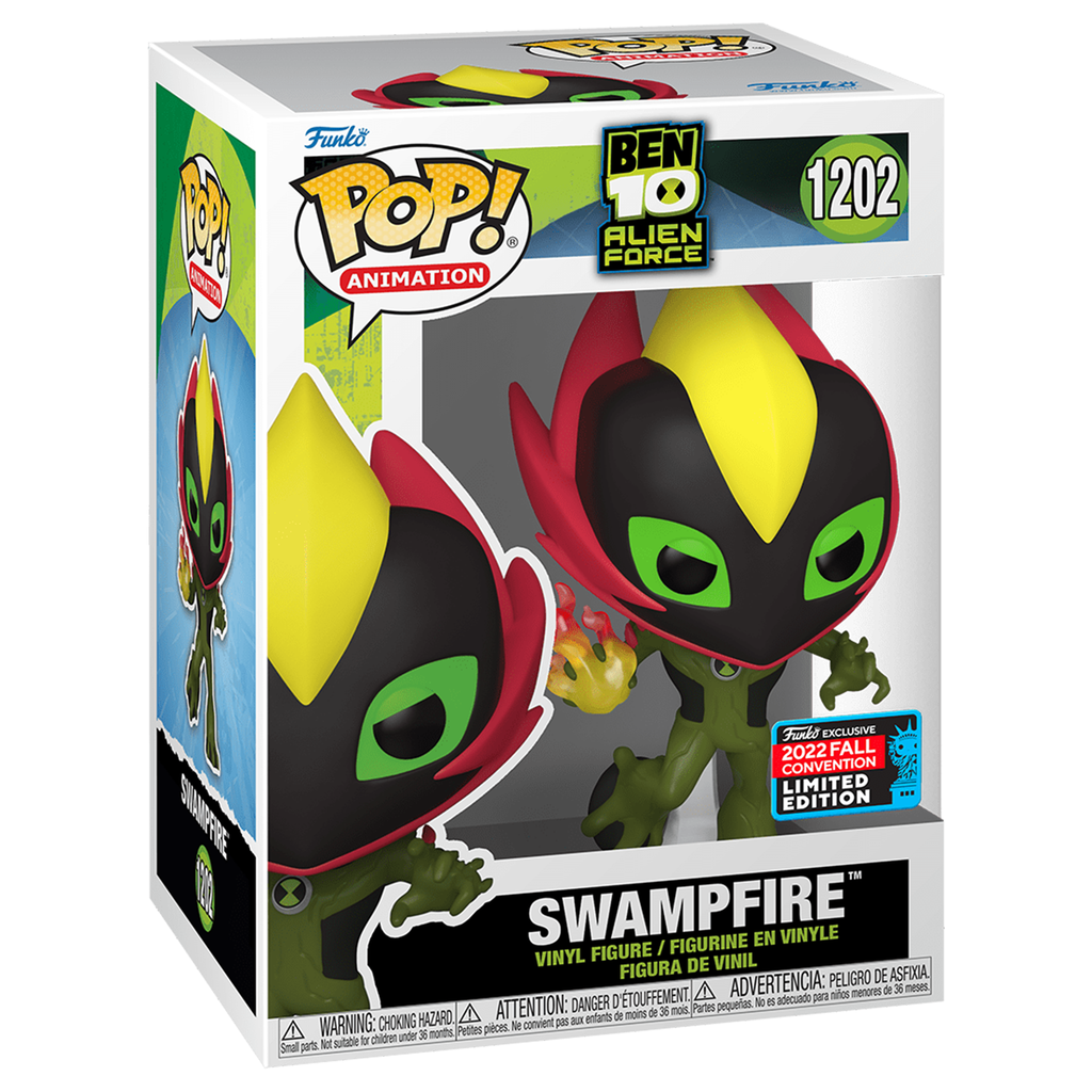 Funko POP! Swampfire Ben 10 Alien Force #1202 [2022 Fall Convention Exclusive]