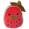 Squishmallow 7" Arturo the Watermelon with Sombrero and Mustache Super Soft Mochi Squishy Plush Toy