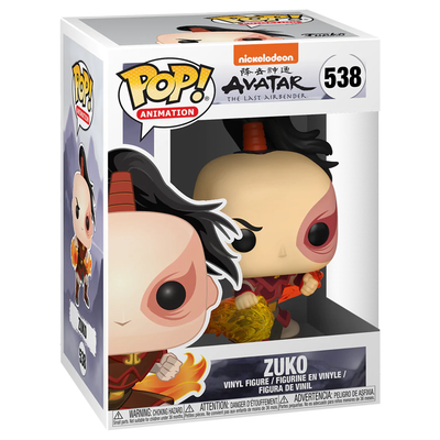Funko POP! Zuko Nickelodeon Avatar the Last Airbender #538