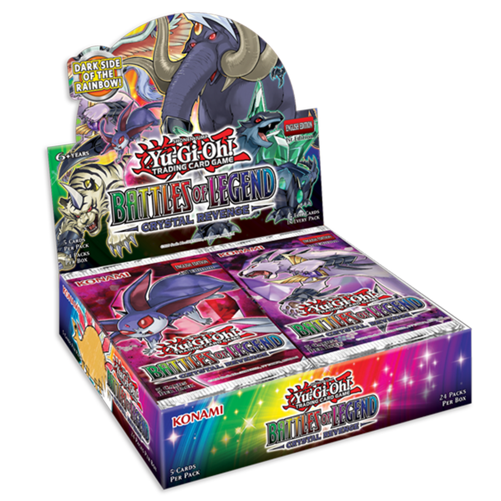 Yu-Gi-Oh! Trading Card Game Battle of Legends Crystal Revenge (Sealed | Toy Temple Yu-Gi-Oh! Trading Card Game Battle of Legends Crystal Revenge (Sealed | Toy Temple