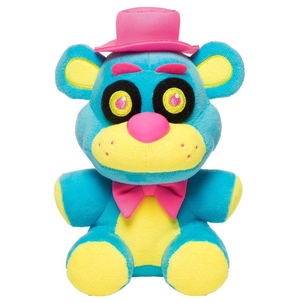 Freddy Neon Black Light Blue Five Night's At Freddy's 6 Inch Funko Plush