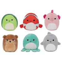 Squishville By Original Squishmallows Sealife Squad 6 pack mini Squishmallows