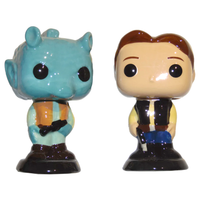 Funko Pop! Star Wars Han Solo and Greedo Salt and Pepper Shakers