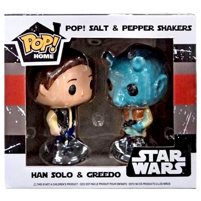 POP! HOME Star Wars Han Solo and Greedo Salt and Pepper Shakers