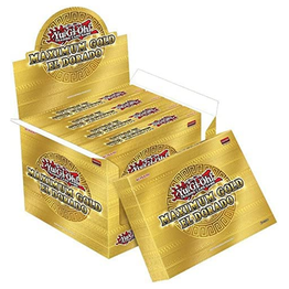 Yu-Gi-Oh! TCG: Maximum Gold El Dorado Sealed Display of 5 Boxes | Toy Temple Yu-Gi-Oh! TCG: Maximum Gold El Dorado Sealed Display of 5 Boxes | Toy Temple