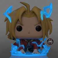 2x Funko POP! Edward Elric Fullmetal Alchemist #1176 [GITD] [Common and Chase Bundle]