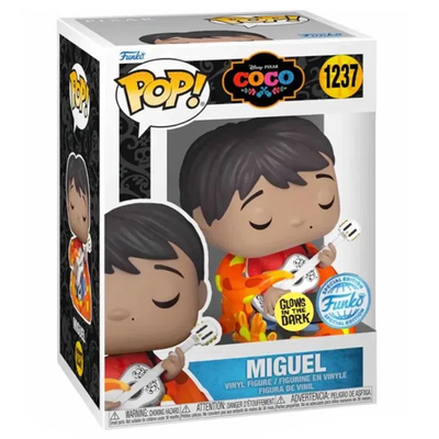 Funko POP! Miguel Disney Pixar Coco #1237 [Glow in the Dark] [Special Edition]