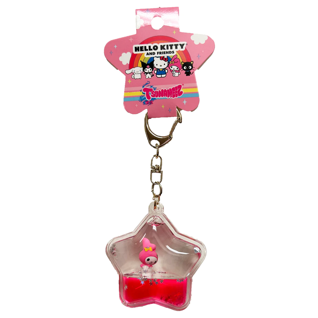 Hello Kitty Tsunameez Acrylic Keychain Boba Tea My Melody, 45% OFF