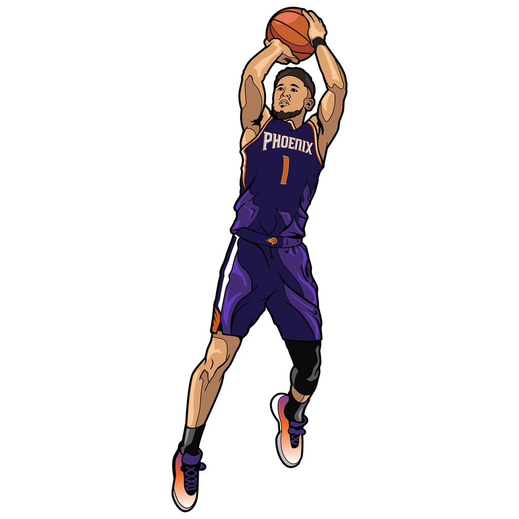 FiGPiN NBA Phoenix Suns Devin Booker Toy Temple Exclusive Pin #S35 - US