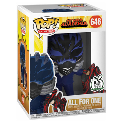 Funko POP! All For One My Hero Academia #646 Big Apple Collectibles Exclusive