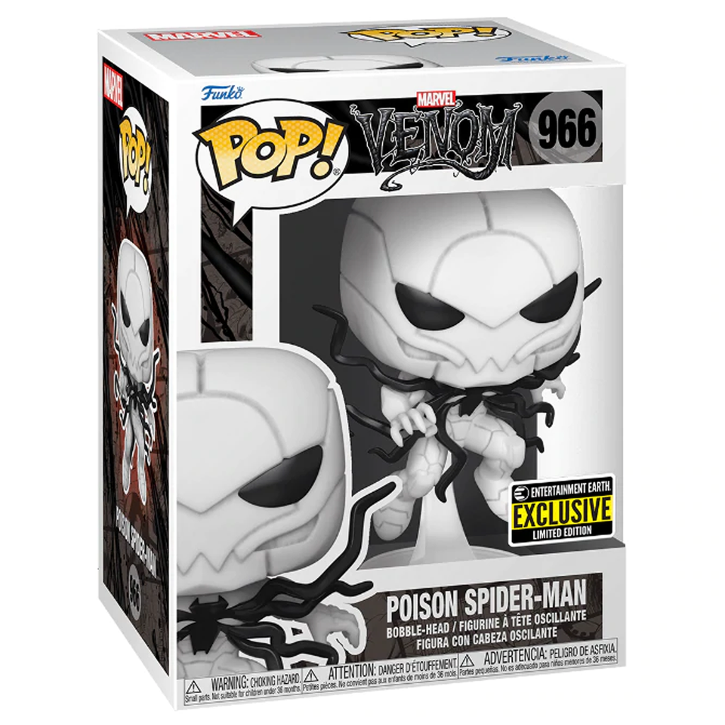 Funko POP! Poison Spider-Man Marvel Venom #966 [Entertainment Earth]