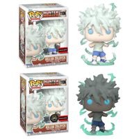 Funko POP! Godspeed Killua Zoldyck Hunter X Hunter #1106 [AAA Anime] (Common and Chase Bundle)