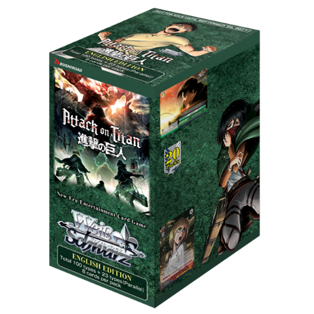 WEISS SCHWARZ: ATTACK ON TITAN - ENGLISH BOOSTER BOX VOL.2 (RE WEISS SCHWARZ: ATTACK ON TITAN - ENGLISH BOOSTER BOX VOL.2 (RE