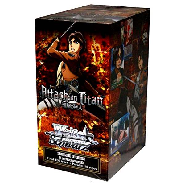 Weiss Schwarz: Attack On Titan - English Booster Box Vol.1 (Re Weiss Schwarz: Attack On Titan - English Booster Box Vol.1 (Re