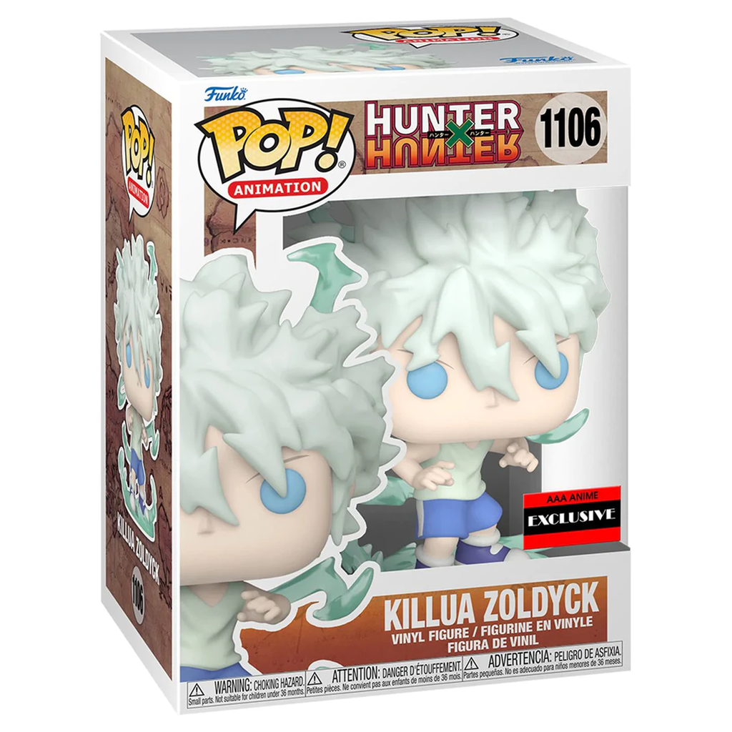 Funko POP! Killua Zoldyck Godspeed Hunter X Hunter #1106 [AAA Anime]