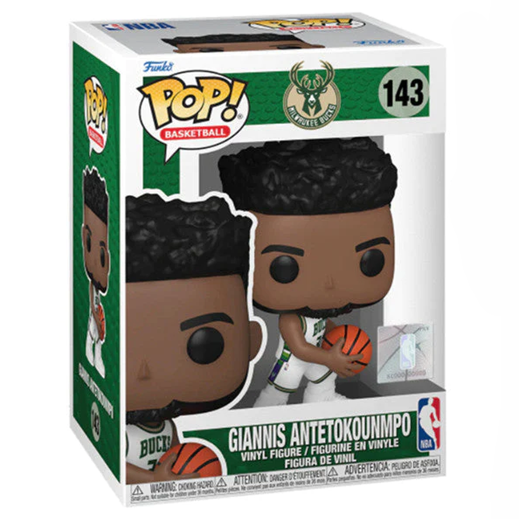 Funko POP! Giannis Antetokounmpo Milwaukee Bucks #143