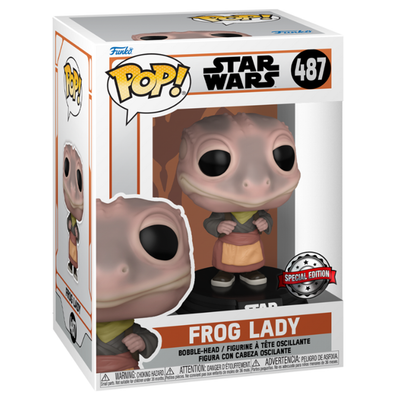 Funko POP! Frog Lady Star Wars #487 [Special Edition]