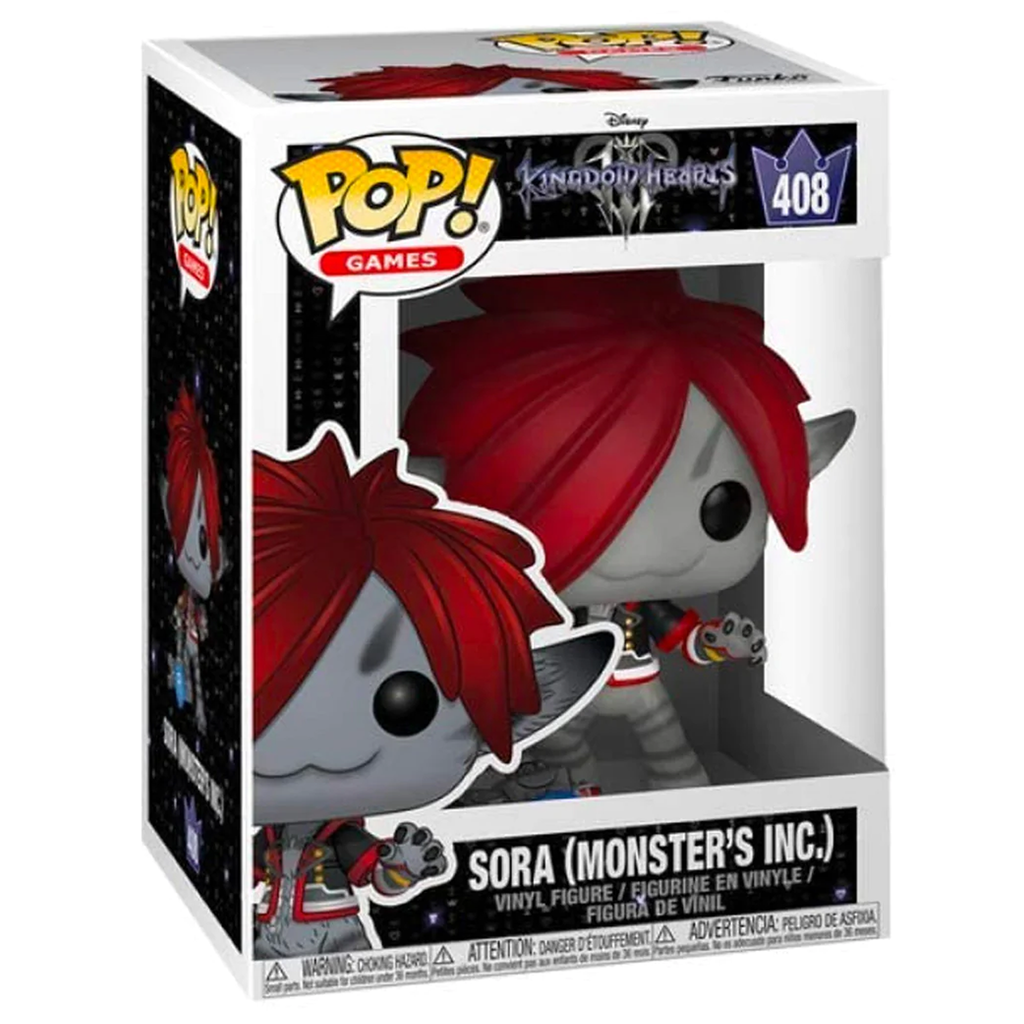 Funko POP! Sora (Monster's INC.) Disney Kingdom Hearts 3 #408