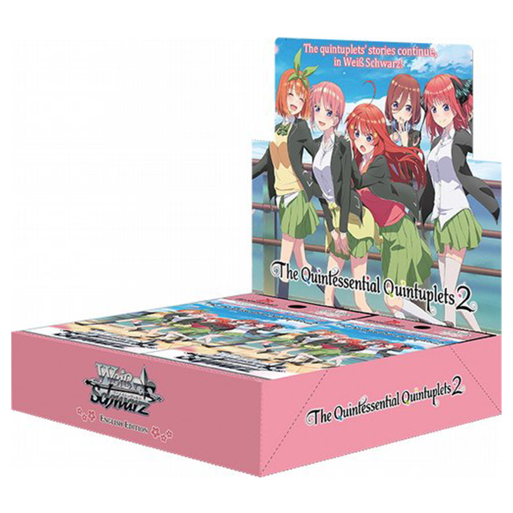 Weiss Schwarz The Quintessential Quintuplets 2 1st Edition Booster Box (Factory Sealed)