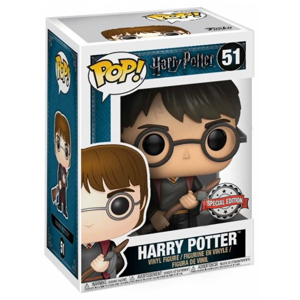 Funko POP! Harry Potter on Firebolt Broom Harry Potter #51 [Special Edition]