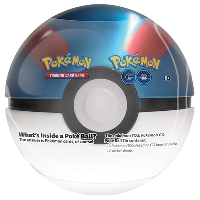 Pokémon TCG: Pokémon GO Poké Ball Tin (Great Ball)