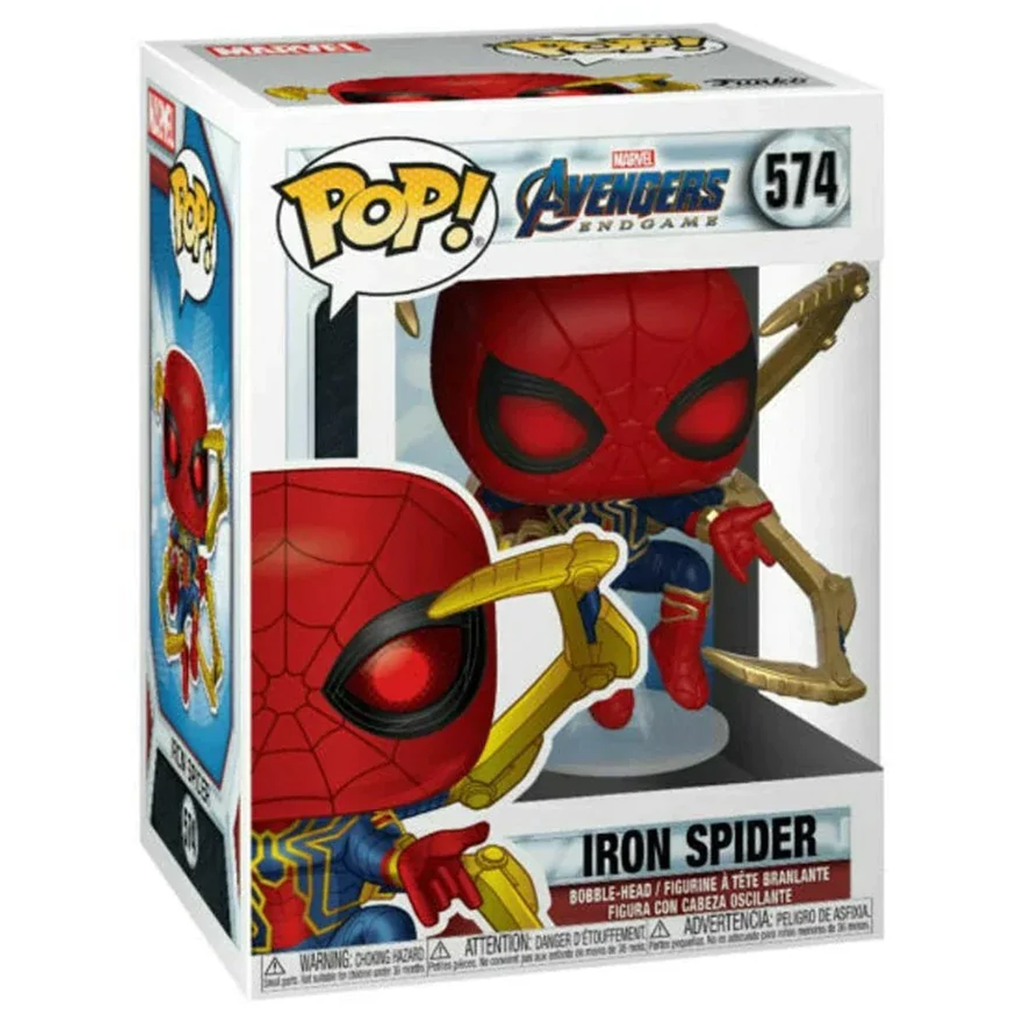 Funko POP! Iron Spider (with Nano Gauntlet) Marvel Avengers #574