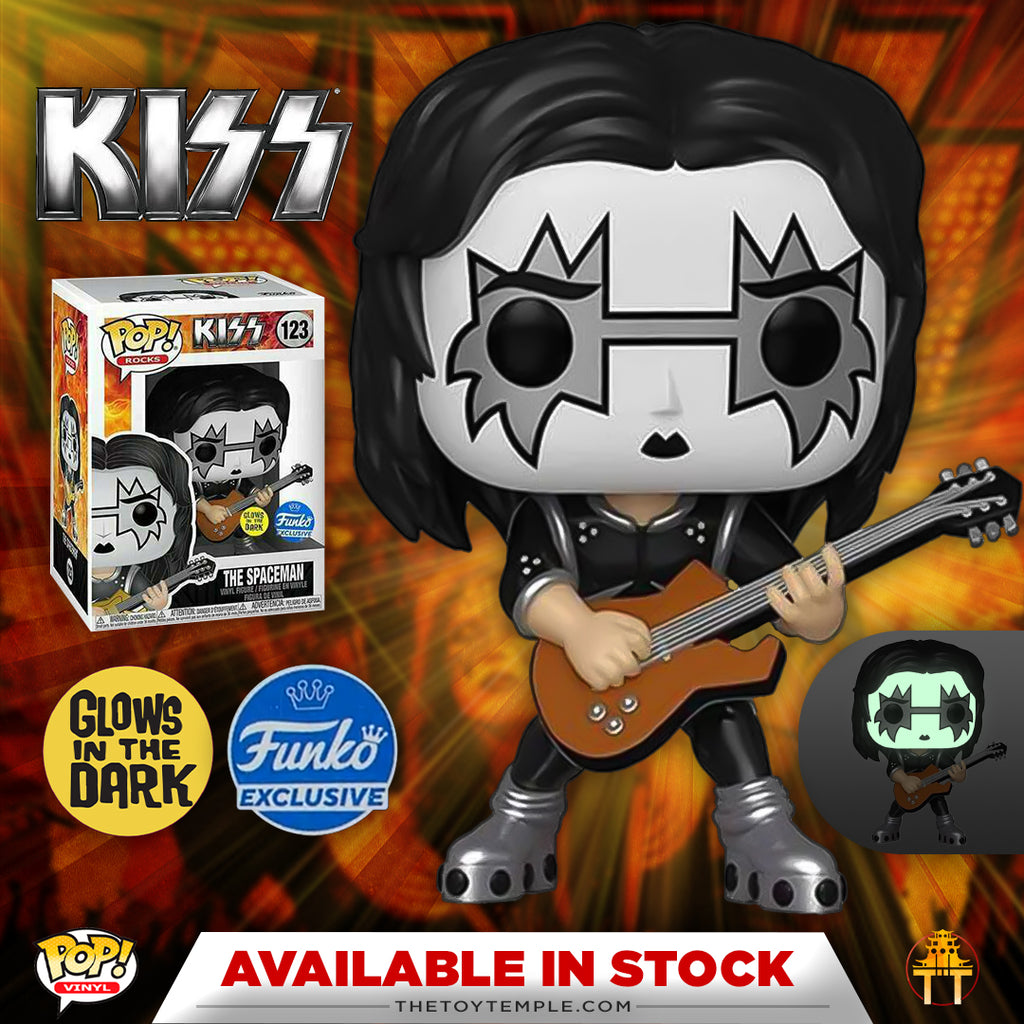 Funko POP! The Spaceman KISS #123 [Glow in the Dark Exclusive]