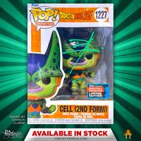 Funko POP! Cell (2nd Form) Dragon Ball Z #1227 [2022 Fall Convention] [Autographed]