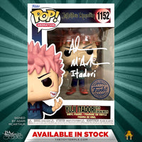 Funko POP! Yuji Itadori With Sukuna Mouth Jujutsu Kaisen #1152 [Autographed]