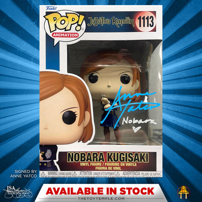 Funko POP! Nobara Kugisaki Jujutsu Kaisen #1113 [Autographed]