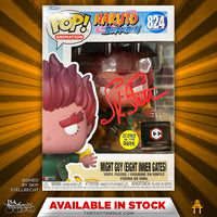 Funko POP! Might Guy (Eight Inner Gates) Naruto Shippuden #824 [Autographed Exclusive]