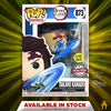 Funko POP! Tanjiro Kamado Water Dragon Demon Slayer #873 [Glow in the Dark Special Edition] (Autographed)