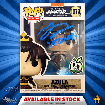 Funko POP! Azula Avatar the Last Airbender #1079 [Big Apple Collectibles] (Blue Ink Autograph)
