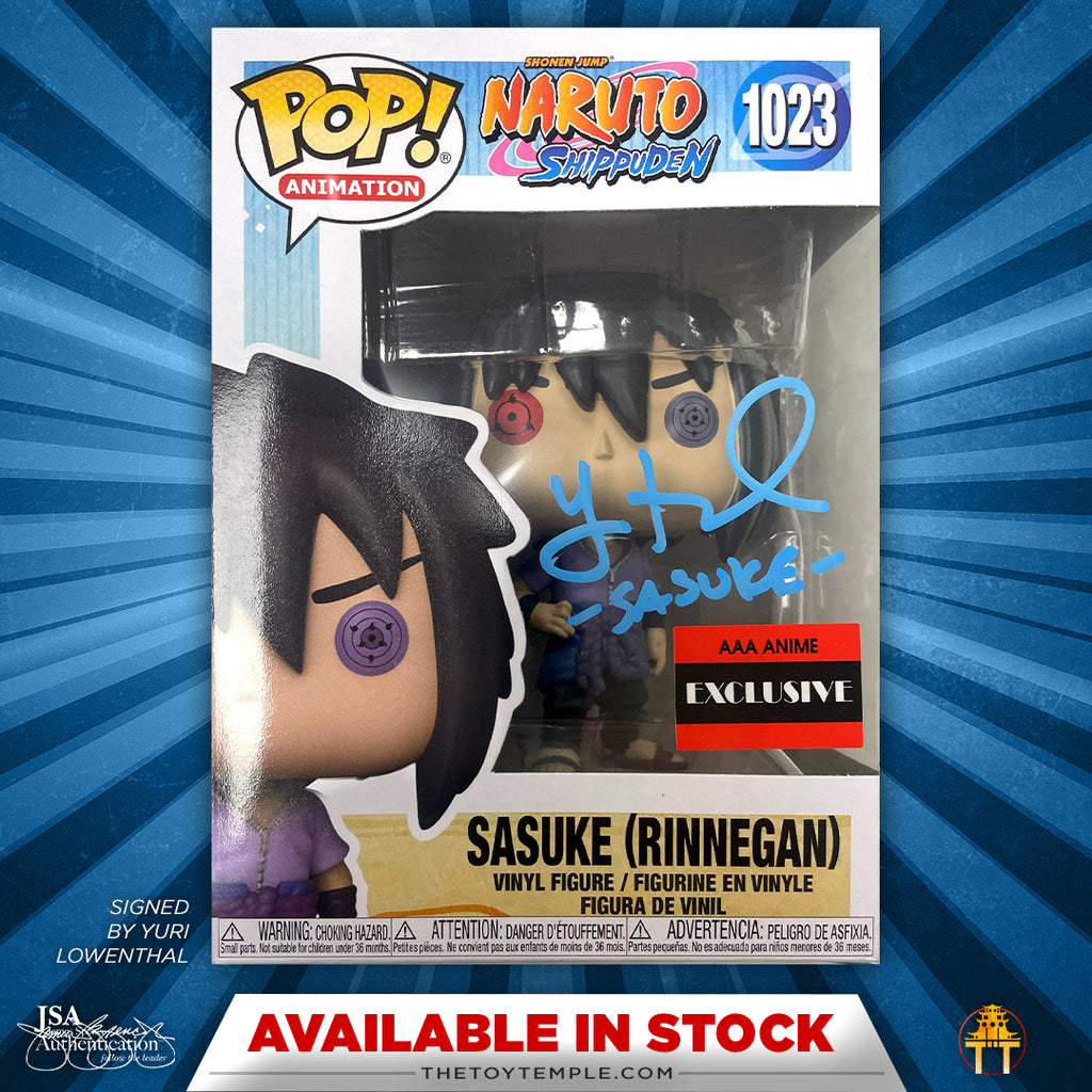 Funko POP! Sasuke (Rinnegan) Naruto Shippuden #1023 [AAA Exclusive] [Autographed]