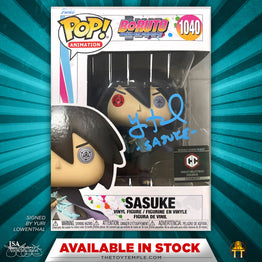 Funko POP! Sasuke Boruto: Naruto the Next Generation #1040 [Chalice Collectibles] [Autographed]