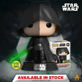 Funko POP! Luke Skywalker Star Wars #501 Glow in the Dark [Entertainment Earth]