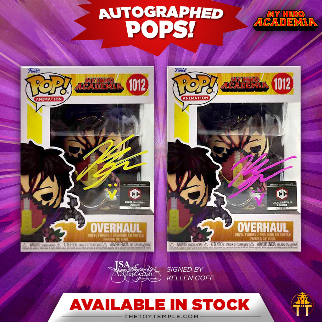 Funko POP! Overhaul My Hero Academia #1012 [Chalice Collectibles] (Autographed)