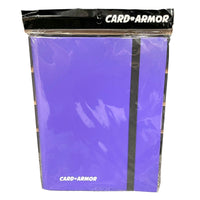 Card Armor 9 Pocket Purple Binder