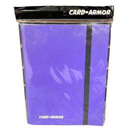 Card Armor 9 Pocket Purple Binder