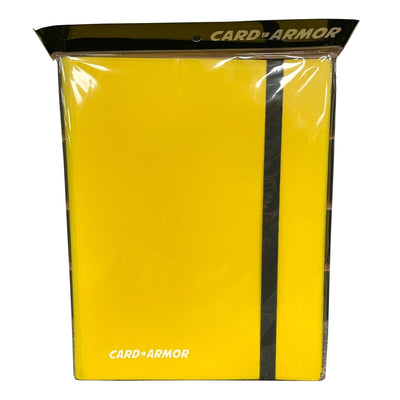 Card Armor 9 Pocket Yellow Binder