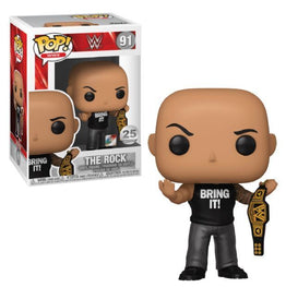 Funko POP! The Rock WWE 25th Anniversary #91 [Entertainment Earth