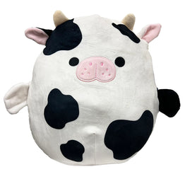 Original Squishmallows 8” ALITA THE WHITE WITH BLACK SPOTS SEACOW EXCLUSIVE