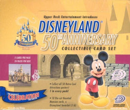 DISNEYLAND 50TH ANNIVERSARY 2005 UPPER DECK OFFICAL DISNEY BOOSTER BOX SEALED
