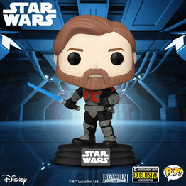 Funko POP! Obi-Wan Kenobi Mandalorian Armor Star Wars the Clone Wars #599 [Entertainment Earth]