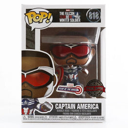 Funko POP! Captain America Year of the Shield Marvel The Falcon and the Winter Soldier #818 [Special Edition]
