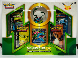 POKEMON TCG VENASAUR EX RED & BLUE COLLECTION BOX NEW FACTORY SEALED